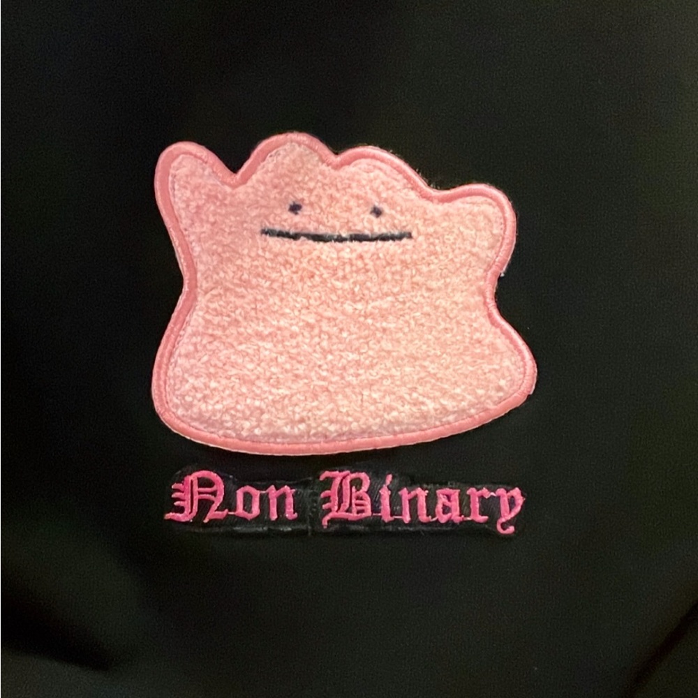 Non binary pokemon medium sweatshirt custom made